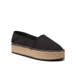 Tommy Jeans dámské černé espadrilky - 36 (BDS)