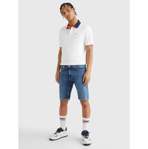 Tommy Jeans pánské modré džínové šortky SCANTON - 34/NI (1A5)