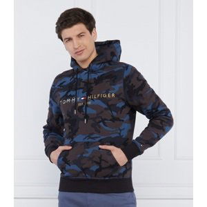 Tommy Hilfiger pánská modrá mikina Camo - M (0GY)