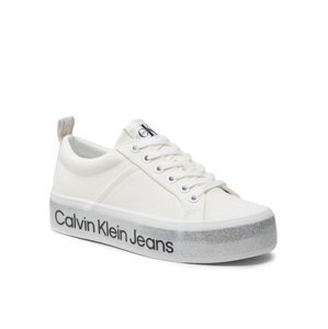 Calvin Klein dámské bílé tenisky - 41 (YAF)