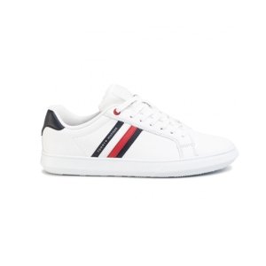 Tommy Hilfiger pánské bílé tenisky - 41 (YBS)