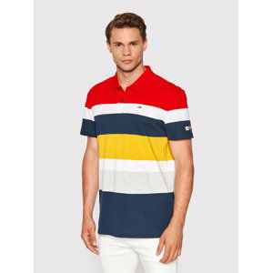 Tommy Jeans pánské polo tričko - L (XNL)