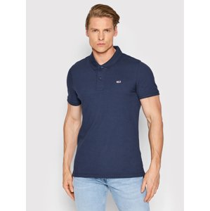 Tommy Jeans pánské tmavě modré polo tričko - M (C87)