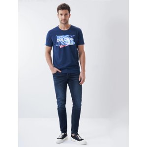 Salsa Jeans pánské tmavě modré tričko - M (8064)