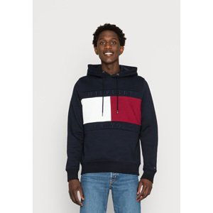 Tommy Hilfiger pánská tmavě modrá mikina Structure - XL (DW5)