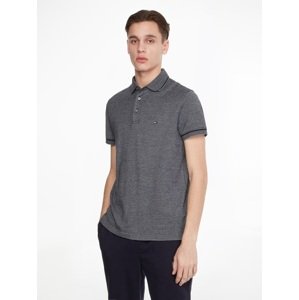 Tommy Hilfiger pánské modré polo triko Mouline - S (DW5)