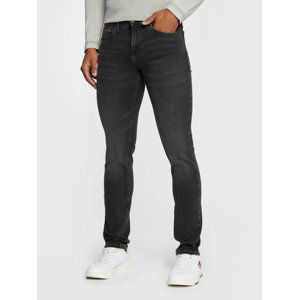 Tommy Jeans pánské tmavě šedé džíny SCANTON SLIM - 31/32 (1BZ)