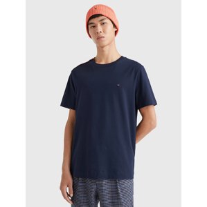 Tommy Hilfiger pánské modré tričko - XL (DW5)