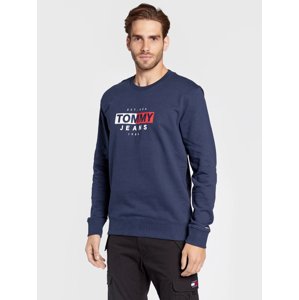 Tommy Jeans pánská modrá mikina - L (C87)