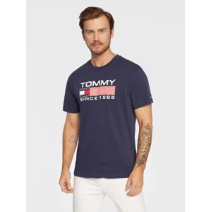 Tommy Jeans pánské modré tričko