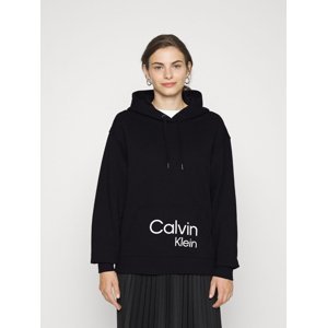 Calvin Klein dámská černá mikina Oversized - M (BEH)