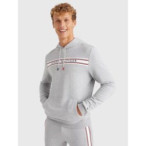 Tommy Hilfiger pánská šedá mikina Hoodie - M (P61)