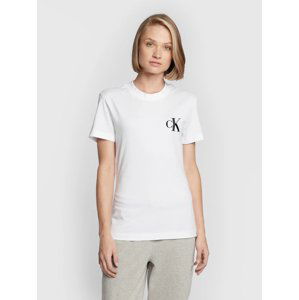 Calvin Klein dámské bílé tričko - XS (YAF)