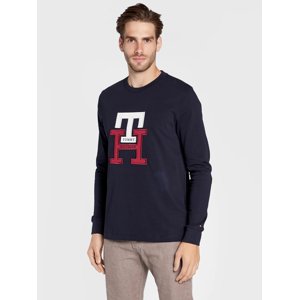 Tommy Hilfiger pánská tmavěmodrá mikina - XXL (DW5)