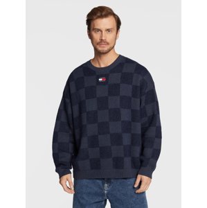 Tommy Jeans pánský tmavěmodrý svetr - L (C87)