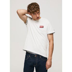 Pepe Jeans pánské bílé Sutton triko - XXL (800)