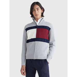 Tommy Hilfiger pánský šedý svetr