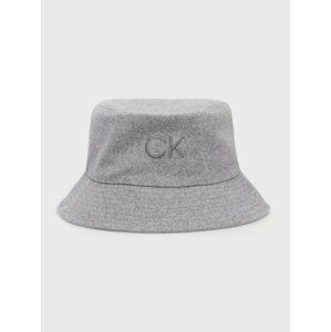 Calvin Klein dámský šedý klobouk - OS (PAA)