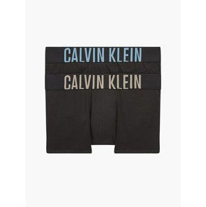 Calvin Klein pánské černé boxerky 2 pack - XL (6HF)
