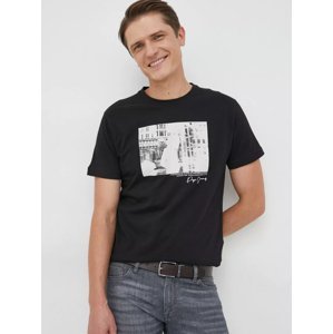Pepe Jeans pánské černé tričko - M (999)