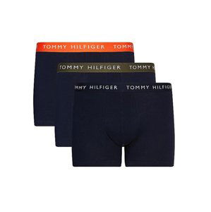 Tommy Hilfiger pánské tmavěmodré boxerky 3 pack - M (0UG)