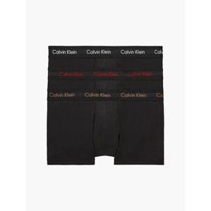 Calvin Klein pánské černé boxerky 3 pack - M (6FB)