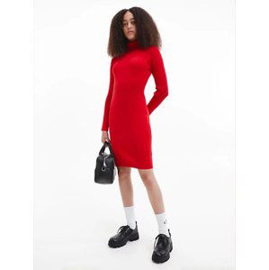 Calvin Klein dámská červené vlněné šaty