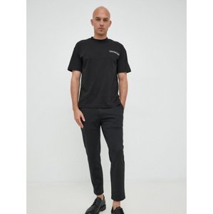 Calvin Klein pánské černé tričko Slogan