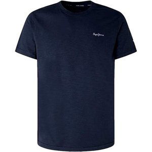 Pepe Jeans pánské tmavě modré triko Thane Crew - M (594)