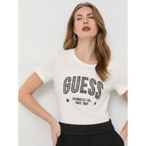 Guess dámské bílé tričko - XS (G012)