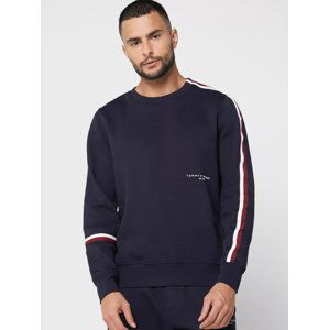 Tommy Hilfiger pánská tmavě modrá mikina - XL (DW5)