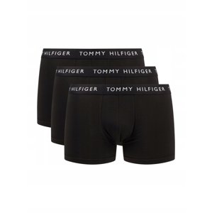 Tommy Hilfiger pánské černé boxerky 3 pack