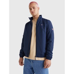 Tommy Jeans pánská modrá bunda ESSENTIAL PADDED JACKET - M (C87)