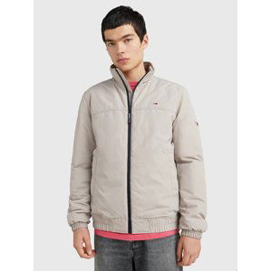 Tommy Jeans pánská béžová bunda ESSENTIAL PADDED JACKET - M (RAZ)