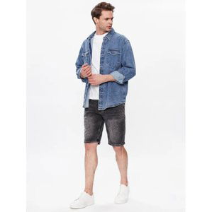 Salsa Jeans pánské černé džínové kraťasy - 32 (330)