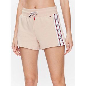 Tommy Hilfiger dámské béžové šortky - M (TRY)