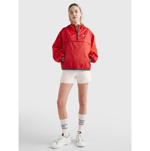 Tommy Jeans dámská červená bunda  - S (XNL)