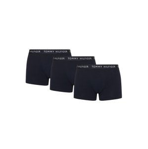 Tommy Hilfiger pánské tmavě modré boxerky 3 pack - L (0SF)