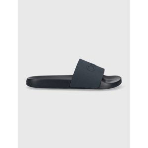 Calvin Klein pánské modré pantofle POOL SLIDE RUBBER