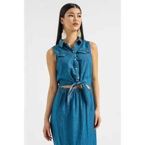 Pepe Jeans dámské denimové šaty AURORA - XS (000)