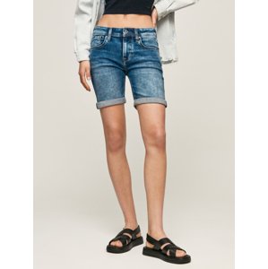 Pepe Jeans dámské modré džínové šortky - 26 (000)