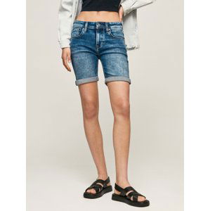 Pepe Jeans dámské modré džínové šortky - 27 (000)