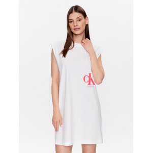 Calvin Klein dámské bílé šaty - M (YAF)