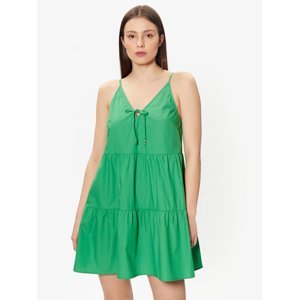 Tommy Jeans dámské zelené šaty - L (LY3)