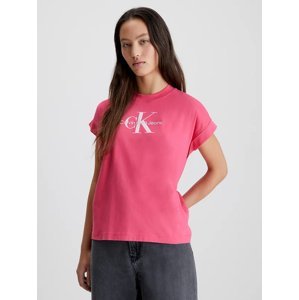 Calvin Klein dámské růžové tričko - S (XI1)