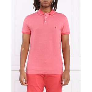 Tommy Hilfiger pánské červené polo - M (XIX)