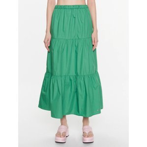 Tommy Jeans dámská zelená sukně - M (LY3)