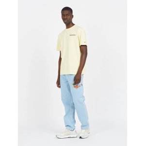 Tommy Jeans pánské žluté triko - M (ZHO)