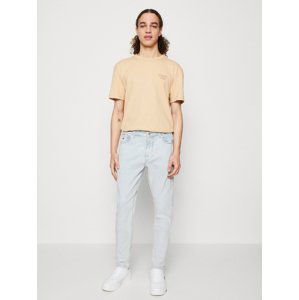 Tommy Jeans pánské béžové triko  - XL (AB4)