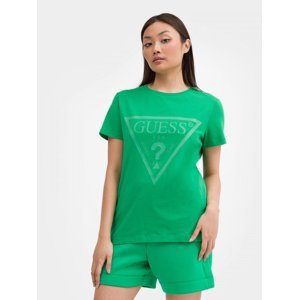 Guess dámské zelené tričko - XS (A81M)